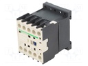 Contactor: 4-pole; NC x2 + NO x2; 24VAC; 10A; DIN,on panel; W: 45mm