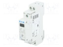 Module: pushbutton switch; 16A; Mounting: DIN; IP40; 250VAC; 24V