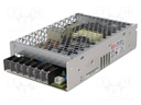 Power supply: switched-mode; modular; 105W; 15VDC; 159x97x38mm