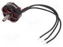 Motor: BLDC; 27g; 14.8÷22.2VDC; Series: RS; KV (V): 2600; 27.2mm