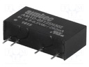 Converter: DC/DC; 1W; Uin: 4.5÷5.5V; 12VDC; Iout: 83mA; SIP7; 2.3g