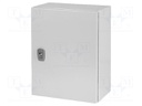 Enclosure: multipurpose; X: 300mm; Y: 400mm; Z: 200mm; CS; steel; grey