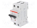 Circuit breaker; 400VAC; Inom: 32A; Poles: 2; DIN; Charact: B; 6kA