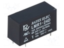 Relay: electromagnetic; SPDT; Ucoil: 24VDC; 12A/250VAC; 12A/30VDC