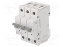 Circuit breaker; 230/400VAC; DIN; Charact: B; 10kA; IP20; 1÷25mm2