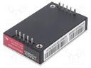 Converter: DC/DC; 60W; Uin: 14÷160V; 15VDC; Iout: 4A; Quarter Brick