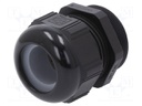 Cable gland; PG36; IP68; Mat: polyamide; black