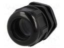 Cable gland; PG36; IP68; Mat: polyamide; black; UL94V-2