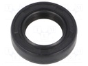 Oil seal; NBR; D: 7mm; -40÷100°C; Shore hardness: 70; Øhole: 27mm