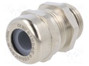 Cable gland; M20; IP68; Mat: brass; Body plating: nickel