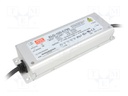 Power supply: switched-mode; LED; 100.1W; 71÷143VDC; 700mA; IP67