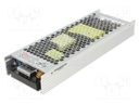Power supply: switched-mode; modular; 400W; 5VDC; 232x81x31mm