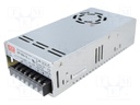 Power supply: switched-mode; modular; 200.4W; 12VDC; 199x99x50mm