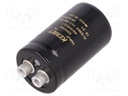 Capacitor: electrolytic; 150uF; 500VDC; Leads: screw; ESR: 930mΩ