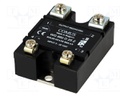 Relay: solid state; Ucntrl: 3÷32VDC; 25A; 24÷660VAC; -20÷80°C