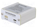 Sensor: gas; SGPxx, SHTxx; Interface: USB