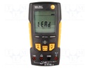 Digital multimeter; VDC: 0,1m÷1000V; VAC: 1m÷1000V; I DC: 0,1u÷10A