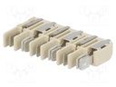 Connector: PCB to PCB; PIN: 6; nickel plated,tinned; 5A; SMT; 90VAC