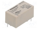 Relay: electromagnetic; SPST-NO; Ucoil: 24VDC; 8A/250VAC; 1.92kΩ