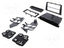 Radio mounting frame; Lexus; 1 DIN,2 DIN; matt black