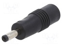 Adapter; Out: 4,0/1,7; Plug: straight; Input: 5,5/2,1