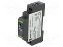 Power supply: switched-mode; for DIN rail; 15W; 15VDC; 1A; IP20