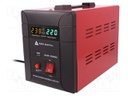 Power supply: switched-mode stabiliser; 250x140x175mm; 2000VA