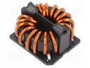 Inductor: wire with current compensation; THT; 700uH; 1.68mΩ