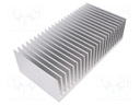 Heatsink: extruded; grilled; natural; L: 150mm; W: 300mm; H: 83.5mm