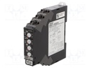 Current Monitoring Relay, Single Phase, K8DT-AS Series, SPDT, DIN Rail, Screw