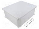 Enclosure: multipurpose; X: 257mm; Y: 307mm; Z: 121mm; S-8000; IP66