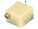 Potentiometer: mounting; multiturn; 100Ω; 250mW; SMD; ±10%; linear