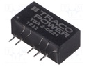 Converter: DC/DC; 2W; Uin: 4.5÷5.5V; Uout: 5VDC; Uout2: -5VDC; SIP7