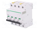 Circuit breaker; 400VAC; Inom: 32A; Poles: 3+N; DIN; Charact: C; 6kA