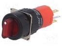 Switch: rotary; Pos: 2; SPST-NO + SPST-NC; 3A/220VAC; 2A/24VDC