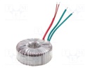 Transformer: toroidal; for halogen lamps; 250VA; 230VAC; 11.5V