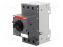 Motor breaker; 4kW; 208÷690VAC; DIN; Overcurrent release: 6.3÷10A