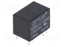 Relay: electromagnetic; SPDT; Ucoil: 12VDC; 1A/125VAC; 1A/30VDC; 1A