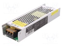 Power supply: switched-mode; LED; 150W; 12VDC; 12.5A; IP20; OUT: 1