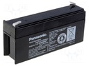 Re-battery: acid-lead; 6V; 3.4Ah; AGM; maintenance-free