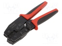 Tool: for crimping; terminals