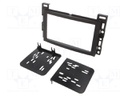 Radio mounting frame; Chevrolet,Pontiac,Saturn; 2 DIN