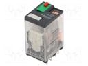 Relay: electromagnetic; DPDT; Ucoil: 230VAC; 12A/250VAC; 12A/28VDC