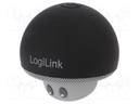 Speaker; black,grey; 2.4÷2.4835GHz; 10m; 3W; Charge time: 4h