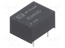 Isolated Board Mount DC/DC Converter, ITE, 1 Output, 1 W, 3.3 V, 300 mA