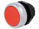 Switch: push-button; Stabl.pos: 1; 22mm; red; Illumin: none; IP66