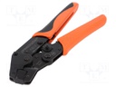 Tool: for crimping; insulated solder sleeves; 0.5÷6mm2; 198mm