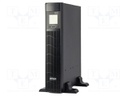 Power supply: UPS; 440x338x88mm; 800W; 1kVA; No.of out.sockets: 7