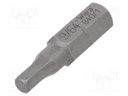 Screwdriver bit; Hex-Plus hexagon keys