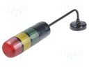 Signaller: signalling column; buzzer,continuous light; LED; IP54